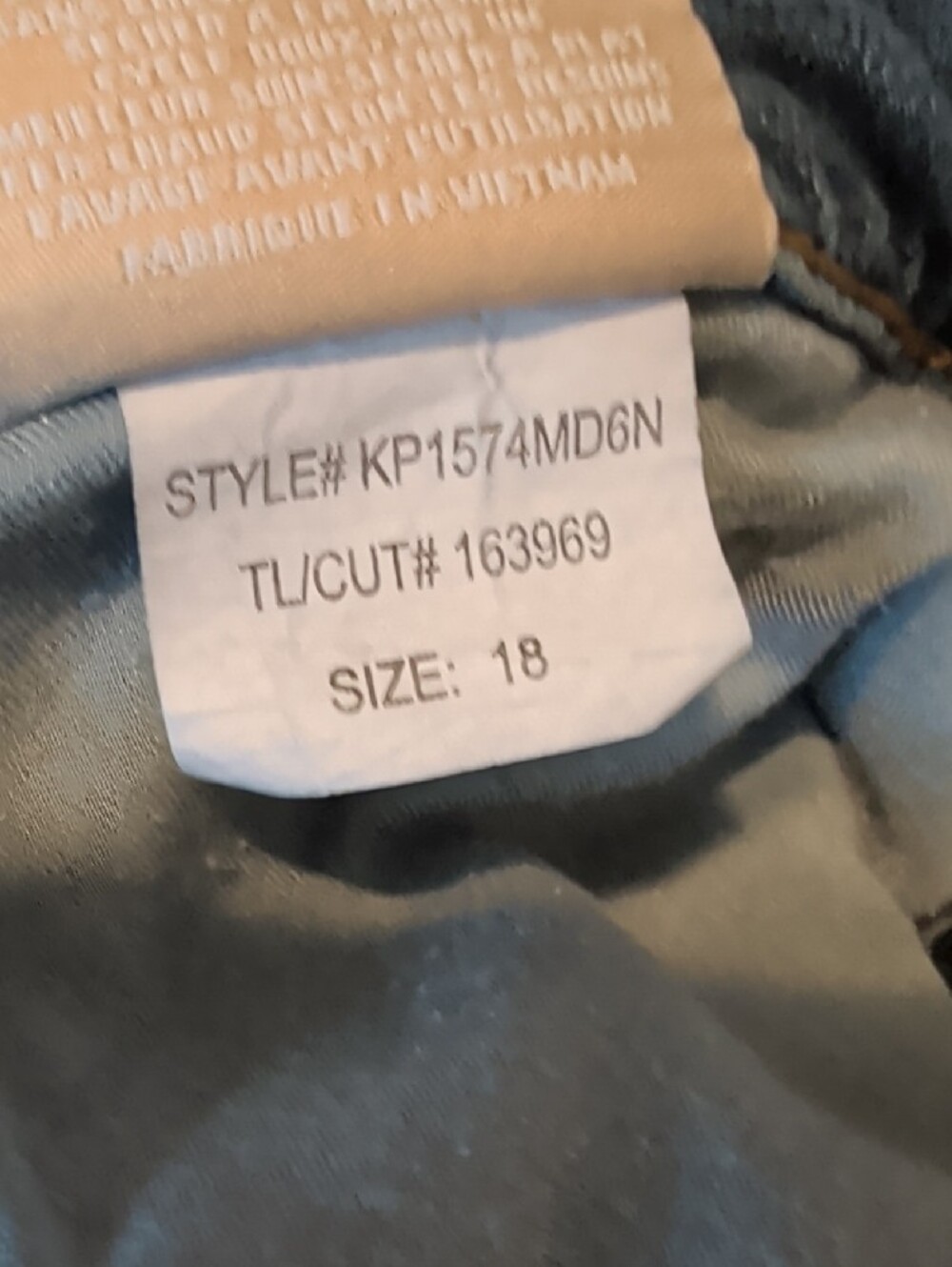 Kut from the Kloth Kelsey Fab Ab Ankle Flare Denim Jeans Dark Wash Plus - Picture 10 of 10